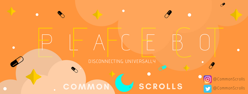 Facebook cover — orange