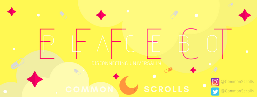 Facebook cover — yellow